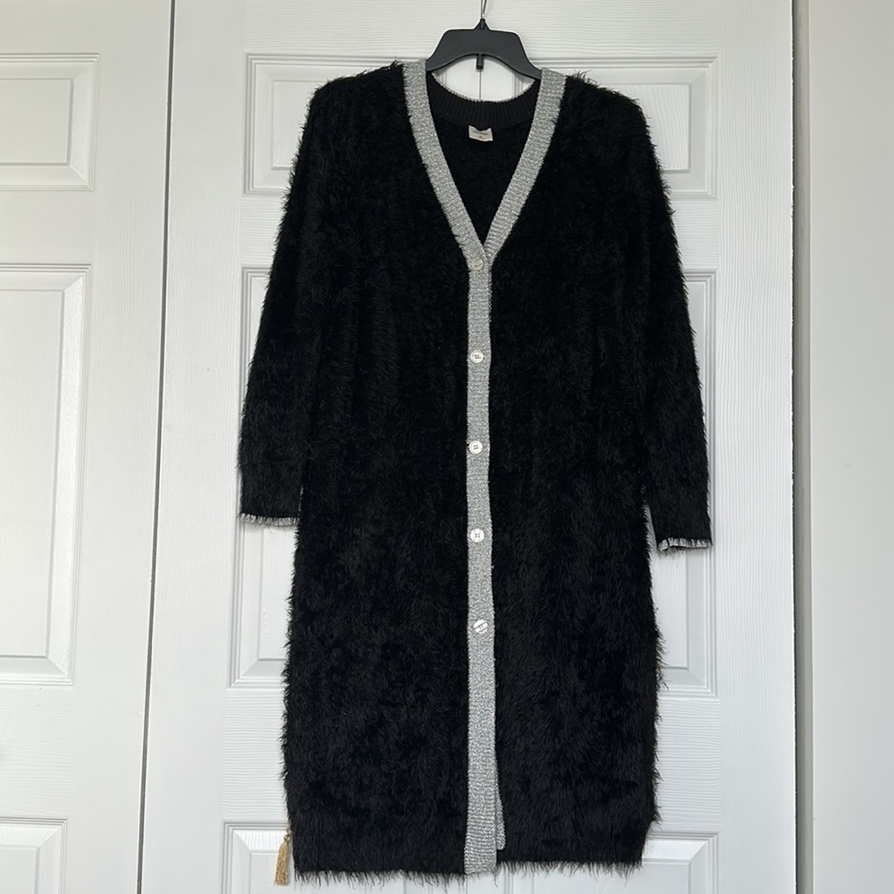 Soma Fuzzy Duster Cardigan - Picture 3 of 10